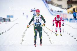 05.01.2019, Val di Fiemme, Italy (ITA): Pia Fink (GER) - FIS world cup cross-country, tour de ski, mass women, Val di Fiemme (ITA). www.nordicfocus.com. © Modica/NordicFocus. Every downloaded picture is fee-liable.