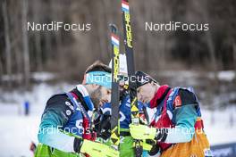 05.01.2019, Val di Fiemme, Italy (ITA): French Skimen with Fischer   - FIS world cup cross-country, tour de ski, mass women, Val di Fiemme (ITA). www.nordicfocus.com. © Modica/NordicFocus. Every downloaded picture is fee-liable.