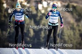 04.01.2019, Val di Fiemme, Italy (ITA): Krista Parmakoski (FIN) - FIS world cup cross-country, tour de ski, training women, Val di Fiemme (ITA). www.nordicfocus.com. © Modica/NordicFocus. Every downloaded picture is fee-liable.