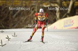 12.01.2019, Dresden, Germany (GER): Jincai Shang (CHN) - FIS world cup cross-country, individual sprint, Dresden (GER). www.nordicfocus.com. © Thibaut/NordicFocus. Every downloaded picture is fee-liable.