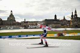 12.01.2019, Dresden, Germany (GER): Anne Kjersti Kalvaa (NOR) - FIS world cup cross-country, individual sprint, Dresden (GER). www.nordicfocus.com. © Thibaut/NordicFocus. Every downloaded picture is fee-liable.