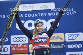 12.01.2019, Dresden, Germany (GER): Stina Nilsson (SWE) - FIS world cup cross-country, individual sprint, Dresden (GER). www.nordicfocus.com. © Thibaut/NordicFocus. Every downloaded picture is fee-liable.