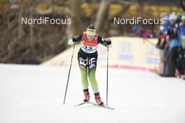 12.01.2019, Dresden, Germany (GER): Vesna Fabjan (SLO) - FIS world cup cross-country, individual sprint, Dresden (GER). www.nordicfocus.com. © Thibaut/NordicFocus. Every downloaded picture is fee-liable.