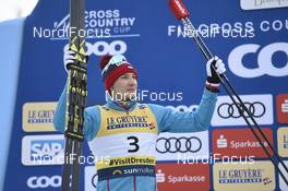 12.01.2019, Dresden, Germany (GER): Gleb Retivykh (RUS) - FIS world cup cross-country, individual sprint, Dresden (GER). www.nordicfocus.com. © Thibaut/NordicFocus. Every downloaded picture is fee-liable.