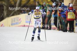 12.01.2019, Dresden, Germany (GER): Hugo Jacobsson (SWE) - FIS world cup cross-country, individual sprint, Dresden (GER). www.nordicfocus.com. © Thibaut/NordicFocus. Every downloaded picture is fee-liable.