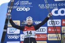 12.01.2019, Dresden, Germany (GER): Maja Dahlqvist (SWE) - FIS world cup cross-country, individual sprint, Dresden (GER). www.nordicfocus.com. © Thibaut/NordicFocus. Every downloaded picture is fee-liable.