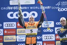 12.01.2019, Dresden, Germany (GER): Sindre Bjoernestad Skar (NOR) - FIS world cup cross-country, individual sprint, Dresden (GER). www.nordicfocus.com. © Thibaut/NordicFocus. Every downloaded picture is fee-liable.