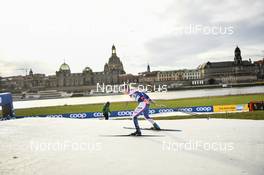 12.01.2019, Dresden, Germany (GER): Hailey Swirbul (USA) - FIS world cup cross-country, individual sprint, Dresden (GER). www.nordicfocus.com. © Thibaut/NordicFocus. Every downloaded picture is fee-liable.