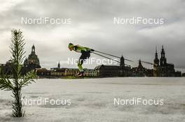 12.01.2019, Dresden, Germany (GER): Sophie Caldwell (USA),   - FIS world cup cross-country, individual sprint, Dresden (GER). www.nordicfocus.com. © Thibaut/NordicFocus. Every downloaded picture is fee-liable.