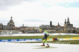 12.01.2019, Dresden, Germany (GER): Eva Urevc (SLO) - FIS world cup cross-country, individual sprint, Dresden (GER). www.nordicfocus.com. © Thibaut/NordicFocus. Every downloaded picture is fee-liable.