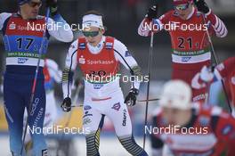 13.01.2019, Dresden, Germany (GER): Gustaf Berglund (SWE) - FIS world cup cross-country, team sprint, Dresden (GER). www.nordicfocus.com. © Thibaut/NordicFocus. Every downloaded picture is fee-liable.