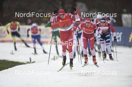 13.01.2019, Dresden, Germany (GER): Andrey Krasnov (RUS) - FIS world cup cross-country, team sprint, Dresden (GER). www.nordicfocus.com. © Thibaut/NordicFocus. Every downloaded picture is fee-liable.