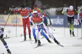 13.01.2019, Dresden, Germany (GER): Andrew Newell (USA) - FIS world cup cross-country, team sprint, Dresden (GER). www.nordicfocus.com. © Thibaut/NordicFocus. Every downloaded picture is fee-liable.