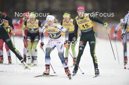 13.01.2019, Dresden, Germany (GER): Jonna Sundling (SWE) - FIS world cup cross-country, team sprint, Dresden (GER). www.nordicfocus.com. © Thibaut/NordicFocus. Every downloaded picture is fee-liable.