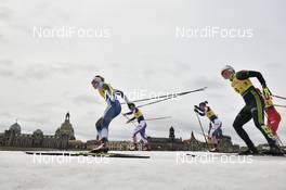 13.01.2019, Dresden, Germany (GER): Ida Sargent (USA) - FIS world cup cross-country, team sprint, Dresden (GER). www.nordicfocus.com. © Thibaut/NordicFocus. Every downloaded picture is fee-liable.