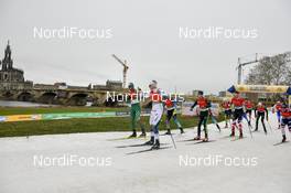 13.01.2019, Dresden, Germany (GER): Gustav Nordstroem (SWE) - FIS world cup cross-country, team sprint, Dresden (GER). www.nordicfocus.com. © Thibaut/NordicFocus. Every downloaded picture is fee-liable.