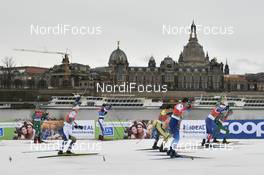 13.01.2019, Dresden, Germany (GER): Roman Schaad (SUI) - FIS world cup cross-country, team sprint, Dresden (GER). www.nordicfocus.com. © Thibaut/NordicFocus. Every downloaded picture is fee-liable.