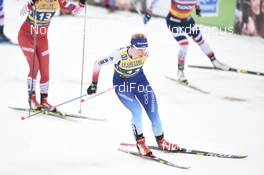 13.01.2019, Dresden, Germany (GER): Nadine Faehndrich (SUI) - FIS world cup cross-country, team sprint, Dresden (GER). www.nordicfocus.com. © Thibaut/NordicFocus. Every downloaded picture is fee-liable.