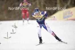13.01.2019, Dresden, Germany (GER): Hannah Halvorsen (USA) - FIS world cup cross-country, team sprint, Dresden (GER). www.nordicfocus.com. © Thibaut/NordicFocus. Every downloaded picture is fee-liable.