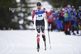 19.01.2019, Otepaeae, Estonia (EST): Len Valjas (CAN) - FIS world cup cross-country, individual sprint, Otepaeae (EST). www.nordicfocus.com. © Thibaut/NordicFocus. Every downloaded picture is fee-liable.