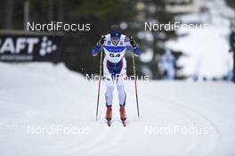 19.01.2019, Otepaeae, Estonia (EST): Benjamin Lustgarten (USA) - FIS world cup cross-country, individual sprint, Otepaeae (EST). www.nordicfocus.com. © Thibaut/NordicFocus. Every downloaded picture is fee-liable.