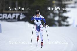 19.01.2019, Otepaeae, Estonia (EST): Ida Sargent (USA) - FIS world cup cross-country, individual sprint, Otepaeae (EST). www.nordicfocus.com. © Thibaut/NordicFocus. Every downloaded picture is fee-liable.