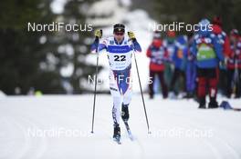 19.01.2019, Otepaeae, Estonia (EST): Andrew Newell (USA) - FIS world cup cross-country, individual sprint, Otepaeae (EST). www.nordicfocus.com. © Thibaut/NordicFocus. Every downloaded picture is fee-liable.