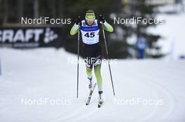 19.01.2019, Otepaeae, Estonia (EST): Anita Klemencic (SLO) - FIS world cup cross-country, individual sprint, Otepaeae (EST). www.nordicfocus.com. © Thibaut/NordicFocus. Every downloaded picture is fee-liable.