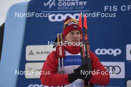 19.01.2019, Otepaeae, Estonia (EST): Alexander Bolshunov (RUS) - FIS world cup cross-country, individual sprint, Otepaeae (EST). www.nordicfocus.com. © Thibaut/NordicFocus. Every downloaded picture is fee-liable.