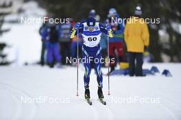 19.01.2019, Otepaeae, Estonia (EST): Vitaliy Pukhkalo (KAZ) - FIS world cup cross-country, individual sprint, Otepaeae (EST). www.nordicfocus.com. © Thibaut/NordicFocus. Every downloaded picture is fee-liable.