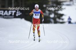 19.01.2019, Otepaeae, Estonia (EST): Xin Li (CHN) - FIS world cup cross-country, individual sprint, Otepaeae (EST). www.nordicfocus.com. © Thibaut/NordicFocus. Every downloaded picture is fee-liable.