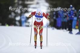 19.01.2019, Otepaeae, Estonia (EST): Jincai Shang (CHN) - FIS world cup cross-country, individual sprint, Otepaeae (EST). www.nordicfocus.com. © Thibaut/NordicFocus. Every downloaded picture is fee-liable.