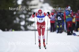 19.01.2019, Otepaeae, Estonia (EST): Andrey Sobakarev (RUS) - FIS world cup cross-country, individual sprint, Otepaeae (EST). www.nordicfocus.com. © Thibaut/NordicFocus. Every downloaded picture is fee-liable.