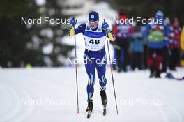 19.01.2019, Otepaeae, Estonia (EST): Denis Volotka (KAZ) - FIS world cup cross-country, individual sprint, Otepaeae (EST). www.nordicfocus.com. © Thibaut/NordicFocus. Every downloaded picture is fee-liable.