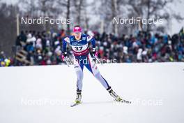 26.01.2019, Ulricehamn, Sweden (SWE): Sadie Bjornsen (USA) - FIS world cup cross-country, 10km women, Ulricehamn (SWE). www.nordicfocus.com. © Modica/NordicFocus. Every downloaded picture is fee-liable.