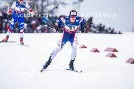 26.01.2019, Ulricehamn, Sweden (SWE): Jessica Diggins (USA) - FIS world cup cross-country, 10km women, Ulricehamn (SWE). www.nordicfocus.com. © Modica/NordicFocus. Every downloaded picture is fee-liable.