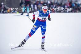 26.01.2019, Ulricehamn, Sweden (SWE): Katerina Razymova (CZE) - FIS world cup cross-country, 10km women, Ulricehamn (SWE). www.nordicfocus.com. © Modica/NordicFocus. Every downloaded picture is fee-liable.