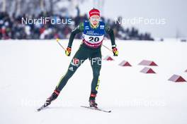 26.01.2019, Ulricehamn, Sweden (SWE): Pia Fink (GER) - FIS world cup cross-country, 10km women, Ulricehamn (SWE). www.nordicfocus.com. © Modica/NordicFocus. Every downloaded picture is fee-liable.