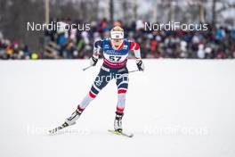 26.01.2019, Ulricehamn, Sweden (SWE): Therese Johaug (NOR) - FIS world cup cross-country, 10km women, Ulricehamn (SWE). www.nordicfocus.com. © Modica/NordicFocus. Every downloaded picture is fee-liable.