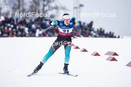 26.01.2019, Ulricehamn, Sweden (SWE): Anouk Faivre Picon (FRA) - FIS world cup cross-country, 10km women, Ulricehamn (SWE). www.nordicfocus.com. © Modica/NordicFocus. Every downloaded picture is fee-liable.