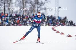 26.01.2019, Ulricehamn, Sweden (SWE): Emma Wiken (SWE) - FIS world cup cross-country, 10km women, Ulricehamn (SWE). www.nordicfocus.com. © Modica/NordicFocus. Every downloaded picture is fee-liable.
