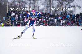 26.01.2019, Ulricehamn, Sweden (SWE): Sadie Bjornsen (USA) - FIS world cup cross-country, 10km women, Ulricehamn (SWE). www.nordicfocus.com. © Modica/NordicFocus. Every downloaded picture is fee-liable.