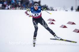 26.01.2019, Ulricehamn, Sweden (SWE): Nathalie Von Siebenthal (SUI) - FIS world cup cross-country, 10km women, Ulricehamn (SWE). www.nordicfocus.com. © Modica/NordicFocus. Every downloaded picture is fee-liable.