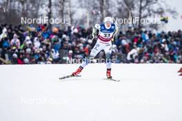 26.01.2019, Ulricehamn, Sweden (SWE): Charlotte Kalla (SWE) - FIS world cup cross-country, 10km women, Ulricehamn (SWE). www.nordicfocus.com. © Modica/NordicFocus. Every downloaded picture is fee-liable.