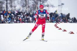 26.01.2019, Ulricehamn, Sweden (SWE): Alisa Zhambalova (RUS) - FIS world cup cross-country, 10km women, Ulricehamn (SWE). www.nordicfocus.com. © Modica/NordicFocus. Every downloaded picture is fee-liable.