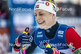 26.01.2019, Ulricehamn, Sweden (SWE): Astrid Uhrenholdt Jacobsen (NOR) - FIS world cup cross-country, 10km women, Ulricehamn (SWE). www.nordicfocus.com. © Modica/NordicFocus. Every downloaded picture is fee-liable.