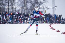 26.01.2019, Ulricehamn, Sweden (SWE): Ragnhild Haga (NOR) - FIS world cup cross-country, 10km women, Ulricehamn (SWE). www.nordicfocus.com. © Modica/NordicFocus. Every downloaded picture is fee-liable.