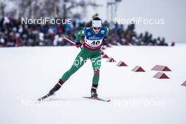 26.01.2019, Ulricehamn, Sweden (SWE): Francesca Baudin (ITA) - FIS world cup cross-country, 10km women, Ulricehamn (SWE). www.nordicfocus.com. © Modica/NordicFocus. Every downloaded picture is fee-liable.