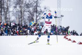 26.01.2019, Ulricehamn, Sweden (SWE): Evelina Settlin (SWE) - FIS world cup cross-country, 10km women, Ulricehamn (SWE). www.nordicfocus.com. © Modica/NordicFocus. Every downloaded picture is fee-liable.