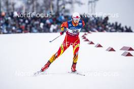 26.01.2019, Ulricehamn, Sweden (SWE): Qinghua Ma (CHN) - FIS world cup cross-country, 10km women, Ulricehamn (SWE). www.nordicfocus.com. © Modica/NordicFocus. Every downloaded picture is fee-liable.
